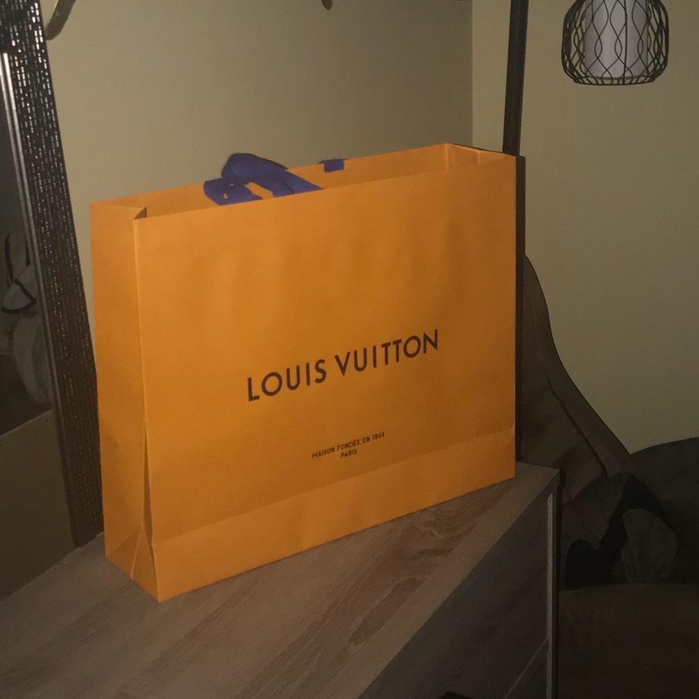 Louis Vuitton shopping bag only